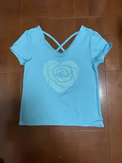 DANSKIN クロスストラップ Tシャツ Lサイズ