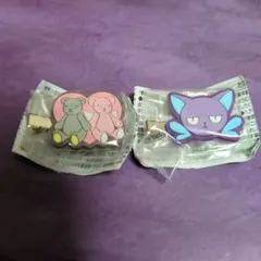 ♡y様専用カードキャプターさくらカプセルヘアクリップ　スッピー＆ふたつのクマ