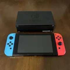 Nintendo Switch 本体 青/赤 Joy-Con付き　⭐︎ジャンク品⭐︎