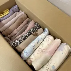 ニット生地　ハギレ セット　大きめ　子供服　スタイ　ハンドメイド