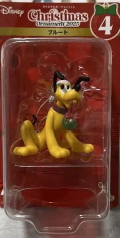 た*ー様 ディズニー クリスマス オーナメント くじ プルート 4 2025