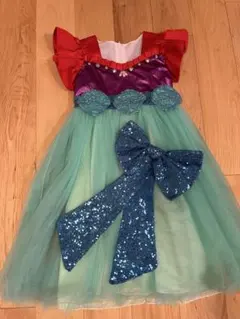 ラメ　スパンコール　ワンピース　110