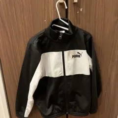 PUMA ジャージ ブラック/ホワイト 120