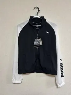【新品・未使用】PUMA プーマ トラックジャケット DRYCELL 黒白 Lのサムネイル