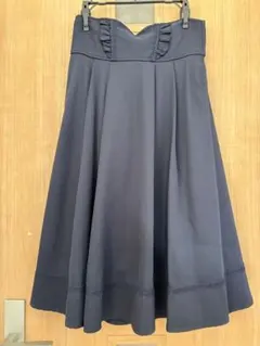 axes femme poetique レースアップ　フレアスカート　サス付き