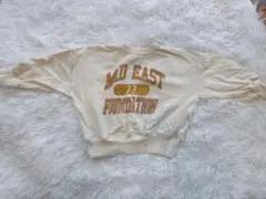 マーキーズクリーム色 トレーナー 100cm