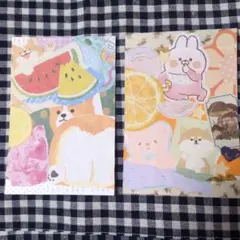 Collageポストカード♡2枚入り