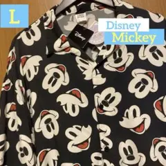 Disney Mickey mouse アロハシャツ　Aloha shirtのサムネイル