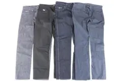 4点/L　HUGO BOSS ヒューゴボス デニム パンツ メンズ まとめ売りのサムネイル