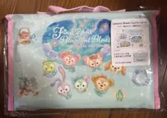 レジャーシート　ダッフィーファインドユアビューティフルブルー　ディズニー25周年