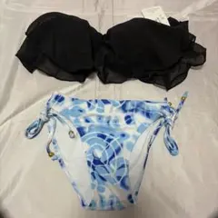 beautyshow 水着　ビキニ　黒　青