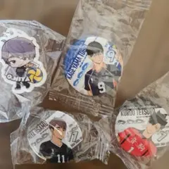 くら寿司　ハイキュー!!　キャラクター缶バッジセット