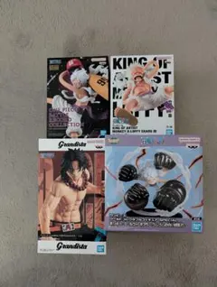 ワンピース フィギュア ニカルフィ エース　4点セット