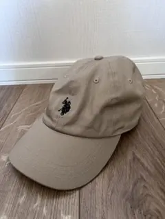 U.S. POLO ASSN. ベージュキャップ
