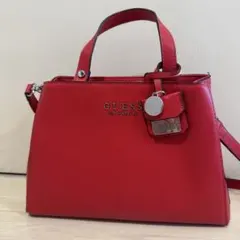 GUESS 2WAY トートバッグ レッドのサムネイル