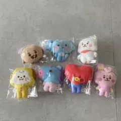 bt21 未開封キーホルダーぬいぐるみ7体セット