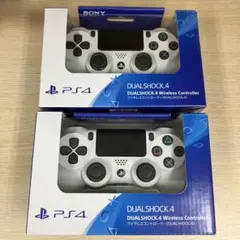 ③【美品】PS4コントローラー 純正 DUALSHOCK4 ホワイト2台
