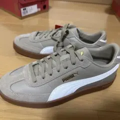 【新品未使用品】PUMA Club Ⅱ Eraベージュ スニーカー 26.5cmのサムネイル