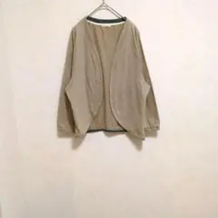 Fleuri Le Coeur　フルリルクール 　カーディガン　　ベージュ　L