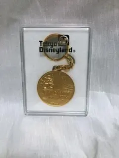 ディズニーランド 14周年 メダルキーチェーン