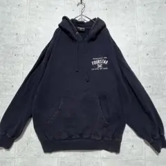 Y34 フォースター FOURSTAR スカルロゴ 肉厚パーカー L スケーター