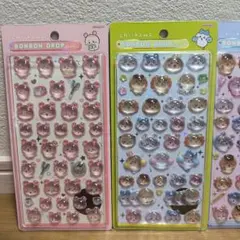 【正規品】ちいかわボンボンドロップシール　4種セット