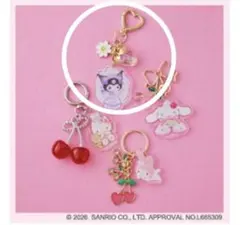 サンリオキャラクターズきらきらフルーツチャーム クロミ 大粒いちご￼￼