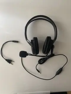 エレコム ヘッドセット HS-103TBK