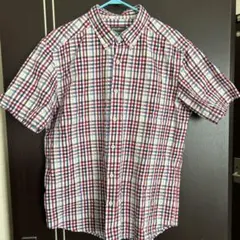 さらに お値下げしました　Eddie Bauer 半袖チェックシャツ Mサイズのサムネイル