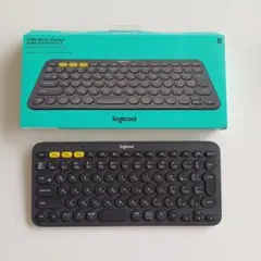 【ロジクール】 K380　ワイヤレスキーボード 日本語配列 グレー