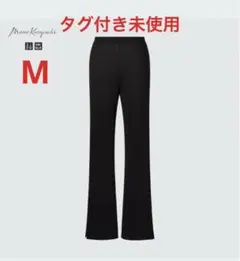 UNIQLOマメクロゴウチ ヒートテックウールブレンドフレアスリットレギンス 黒