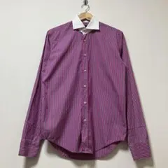 ZARA MAN ザラ　シャツ　長袖　春　ストライプ　襟　大人