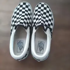 VANS チェッカーパターン スリッポン