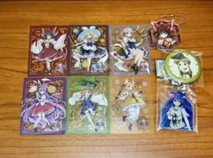 東方project グッズ　まとめ売り　ダイソー　アクリルキーホルダー　缶バッジ