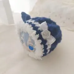 おまんじゅう着ぐるみ【69b】紺色グレーバラ