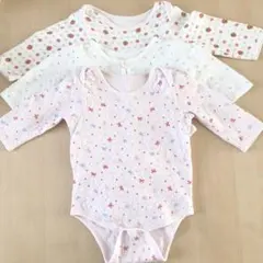 ベビー　赤ちゃん　肌着　下着　キルティング　3枚セット 80