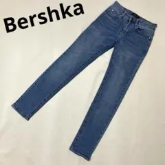 Bershka ベルシュカ　スキニーデニム ブルー　ストレッチ　USA28