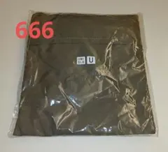 666 UNIQLO U エコバッグ グレージュのサムネイル