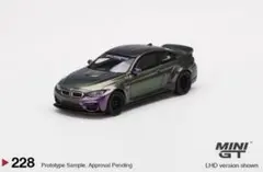超希少！ MiNiGT LBWK BMW M4 パープル・グリーン・メタリック