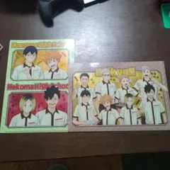 ハイキュー!! キャラクタークリアファイルセット集合柄