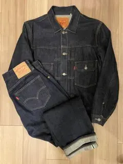 極美品 Levi's LVC リーバイス 2nd & 1955 セットアップ