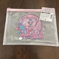 おぱんちゅうさぎ　フラットポーチ　セリア　キャンドゥ