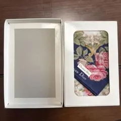 Christian Dior フラワー柄ハンカチ
