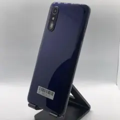 FCNT らくらくスマートフォンLite MR01 ディープブルー SIMフリー