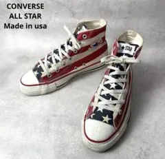 90's CONVERSE オールスター 星条旗 USA製 US6