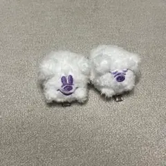 ディズニー ハロウィン ヘアクリップ　おばけ