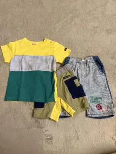 moujonjon ３点セット✳︎ 半袖Tシャツ1点　ハーフパンツ２点