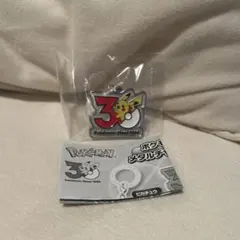 ポケモン ピカチュウ 30周年 メタルチャームマスコット めじるしアクセサリー