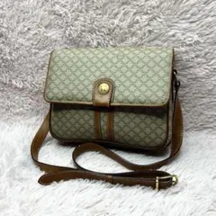 【美品】CELINE セリーヌ ヴィンテージ マカダム柄 ショルダーバッグ