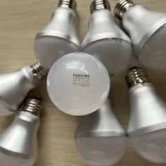 東芝 LED電球 LDA7L-H E26 電球色 8個セット 点灯確認済のサムネイル